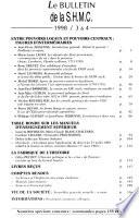 Le bulletin de la S.H.M.C.