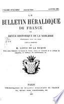 Le Bulletin héraldique de France
