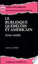 Le burlesque québécois et américain