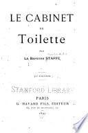 Le cabinet de toilette