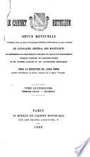 Le Cabinet historique