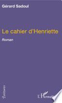 Le cahier d'Henriette