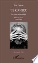 Le cahier