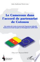 Le Cameroun dans l'accord de partenariat de Cotonou