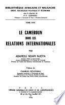 Le Cameroun dans les relations internationales