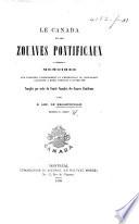 Le Canada et les zouaves pontificaux