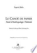 Le canoë de papier