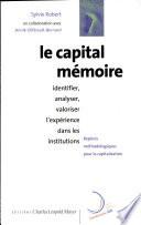 Le capital mémoire