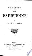 Le carnet d'une Parisienne