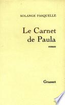 Le carnet de Paula