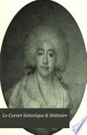 Le Carnet historique & littéraire