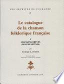 Le catalogue de la chanson folklorique française