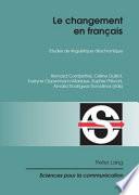 Le changement en français