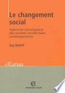 Le changement social