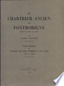 Le Chartrier Ancien de Fontmorigny