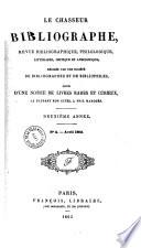 Le Chasseur bibliographe