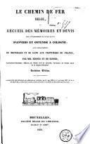 Le chemin de fer belge ...