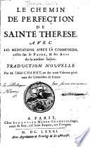 Le chemin de perfection de Sainte Therese