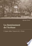 Le cheminement de l'écriture