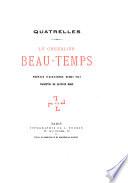 Le chevalier Beau-Temps. Préface d'Alexandre Dumas fils. Vignettes de Gustave Doré