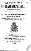 Le chevalier d'Harmental
