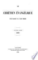 Le Chrétien évangélique
