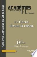 Le Christ devant la raison