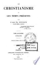 Le christianisme et les temps présents