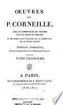 Le Cid. Horace. Cinna