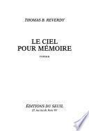Le ciel pour mémoire