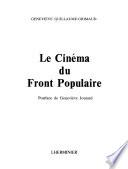 Le cinéma du Front populaire