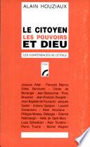 Le citoyen, les pouvoirs et Dieu