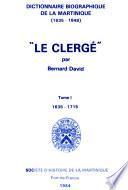 Le clergé: 1635-1715