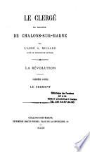 Le clergé du diocèse de Châlons-sur-Marne