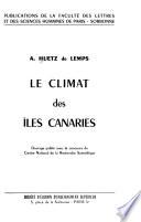 Le climat des îles Canaries