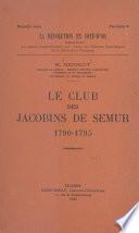 Le club des jacobins de Semur