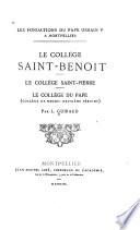 Le Collège Saint-Benoit