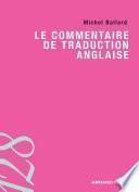 Le commentaire de traduction anglaise