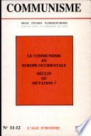 Le communisme en Europe occidentale