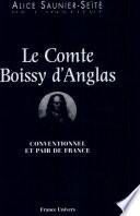Le Comte Boissy d'Anglas