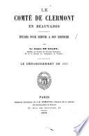 Le comté de Clermont en Beauvaisis