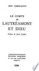 Le Comte de Lautréamont et Dieu