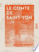 Le Comte de Saint-Yon - Ou les Cachots de Plessis-les-Tours
