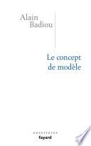 Le concept de modèle