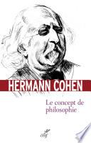 Le concept de philosophie