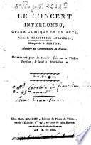 Le concert interrompu