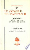 Le Concile de Vatican II