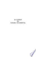 Le conflit du Sahara occidental