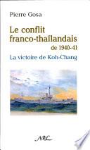 Le conflit franco-thaïlandais de 1940-41