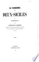 Le congrés des Deux-Siciles a Florence